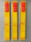 3 X Starette Packs of Hand Hacksaw Blades - New in Box