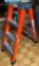 Louisville 4 ft. Fiberglass Twin Step Ladder