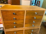 Wooden 8 Drawer Chest with Felt Lining