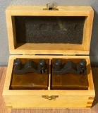 Small V-Block Set - New in Wooden Box