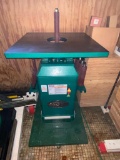 Oscillating Spindle Sander on Rolling Cart