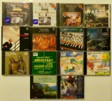 Lot of 12 Compact Discs - from Mihkos Rozsa...to Dvorak!