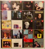 Lot of 20 Compact Discs - from Placido Domingo to J.S. Bach