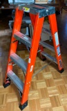 Louisville 4 ft. Fiberglass Twin Step Ladder