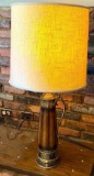 Vintage Lamp with 2 Toned Shade