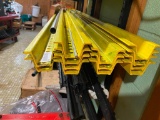 Yellow Metal Stakes and Short Fencing