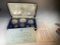 Franklin Mint Barbados Proof Set, some coins are sterling