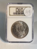 1884O Morgan Silver Dollar graded MS65 by NGC