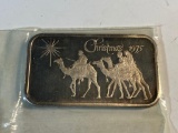 One Troy ounce .999 silver bar