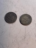 2- Canada and Newfoundland Silver coins
