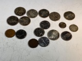 Assorted Canada Coins, some silver included