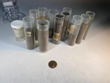 11- Wheat Cents tubes, most are over half full