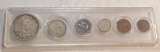 1965 Canada Type coin set, some Silver