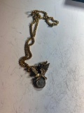 Avon Eagle Mercury Dime necklace, DIME IS MINIATURE