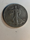 1942 90% Silver US Half Dollar