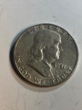 1951 90% Silver US Half Dollar