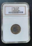 TOUGH COIN TO FIND, 1925D Buffalo Nickel, graded MS65 by NGC!