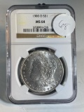 1900-O Morgan Silver Dollar, graded MS64 by NGC