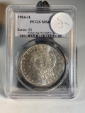 1904-O Morgan Silver Dollar, graded MS64 by PCGS
