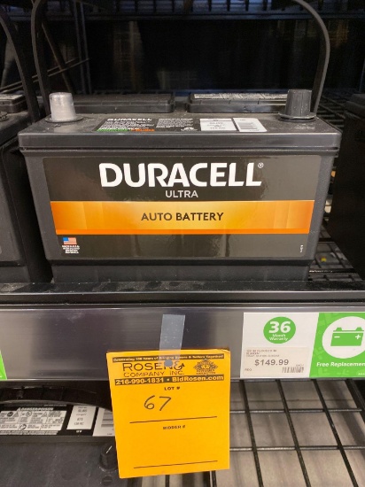 Duracell Ultra 590 CCA Battery