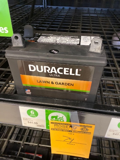 Duracell Ultra Lawn/Garden 230 CCA Battery