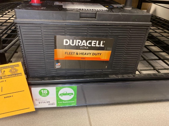 Duracell Ultra Fleet and HD Pro 950 CCA Battery