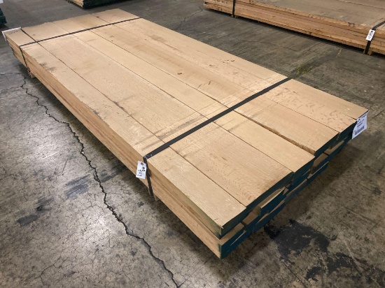 Approx 24 pcs of Prime Red Oak Lumber, 8/4 thick