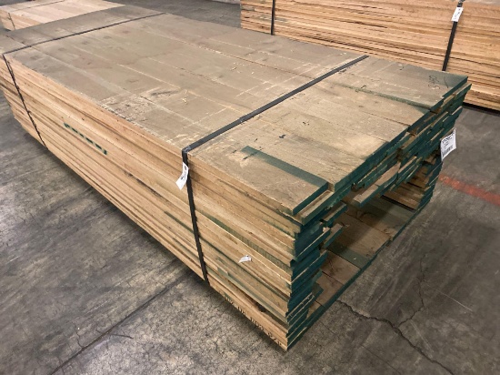 Approx 175 pcs of Red Oak Lumber, 4/4 thick