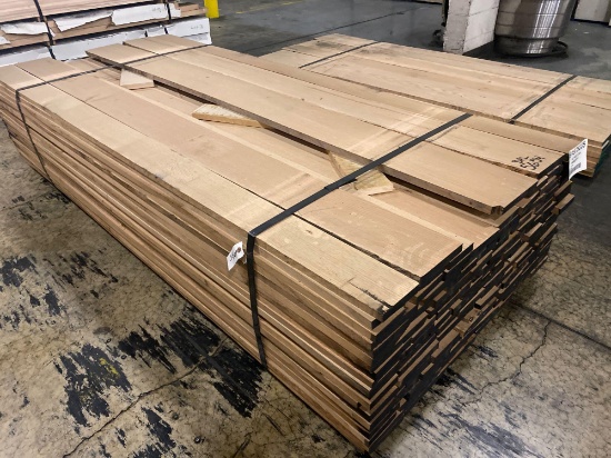 Approx 160 pcs of Prime Red Oak Lumber, 4/4 thick