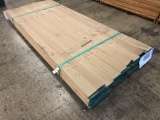 Approx 44 pcs of Rough Oak Lumber, 4/4 thick