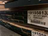 Approx 64 pcs of Prime Soft Maple Lumber, 4/4 thick