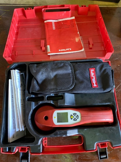 Hilti PS20 Industrial Handheld Portable Ferrous Metal Detector W/Case & Manual