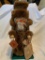 Christmas Lot with Authentic German Holzkunst Christian Ulbricht Nutcracker, Music Boxes & Lights