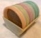 Rare Vintage Tupperware Wagon Wheel Coaster Set