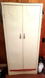 Vintage Metal Cabinet - Includes All Contents