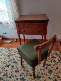 Vintage Kenmore Sewing Table and Chair with Storage