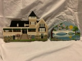 Lot of 4 Shelia?s Collectible Houses