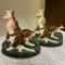 2 KANGAROO CAST IRON DOORSTOPS