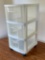 Storage Tower with 3 Drawers