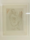 Salvidore Dali Signed and Stamped Litho