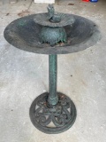 Cast Metal Birdbath