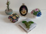 Petit Floral Figures (Lena Liu, Radnor Staffordshire Bone China, and More)