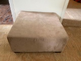 Fabric Covered Ottoman