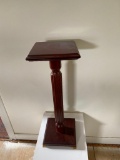 Tall Wooden Side Table/Stand