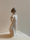 Lladro NAO Girl-in-White-Dress Figurine