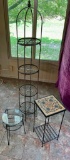 Three Plant Stands