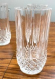 Set of Eight Crystal Water Glasses