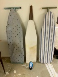 Three Ironing Boards and an Iron
