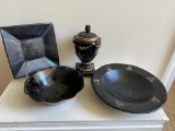 Lot of Black Ceramics