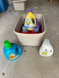 Box of Cleaning Supplies.